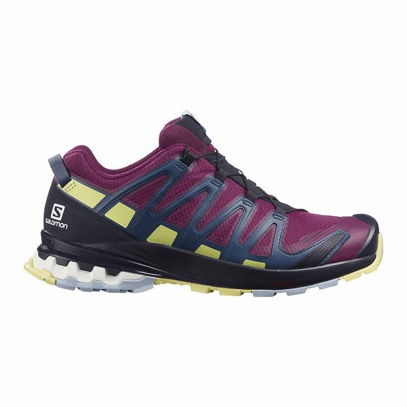 SALOMON XA PRO 3D V8 GORE-TEX Philippines - Women's Trail Running Shoes - Purple | 610548-EDU